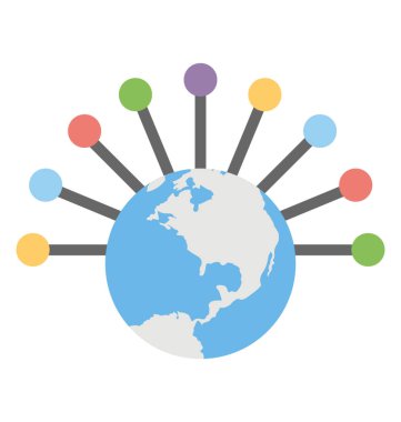  Vektör simge ağ kafes