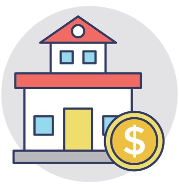  Finans vektör simgesi