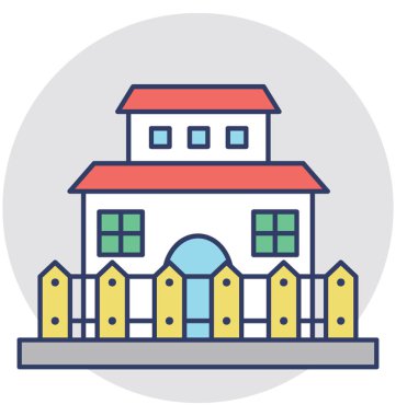  Mahkeme vektör simgesi