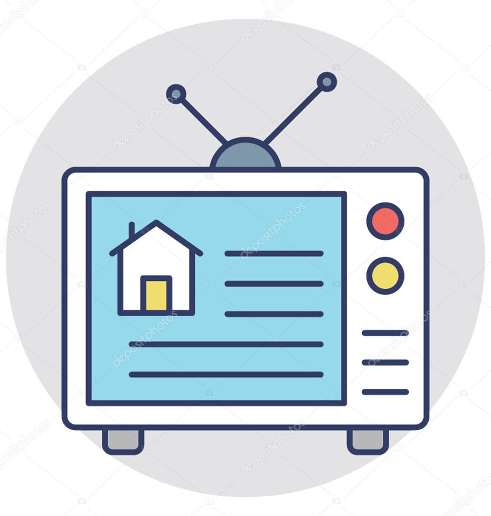  Real Estate Advertisement Vector Icon
