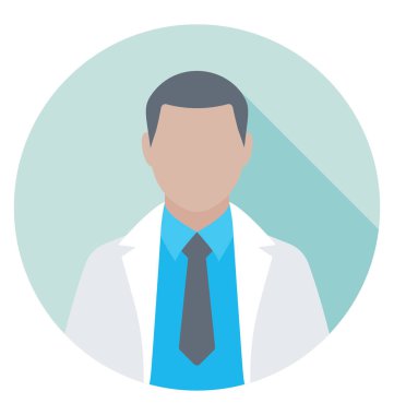  Tıbbi Yardımcısı vektör simgesi