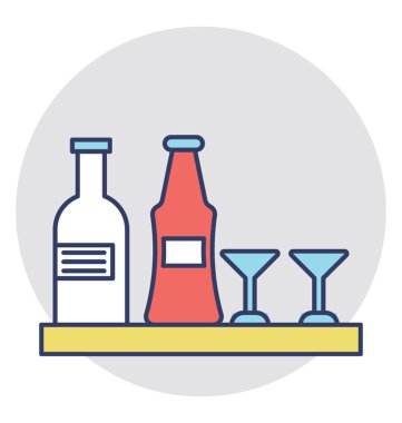  Bar vektör simgesi