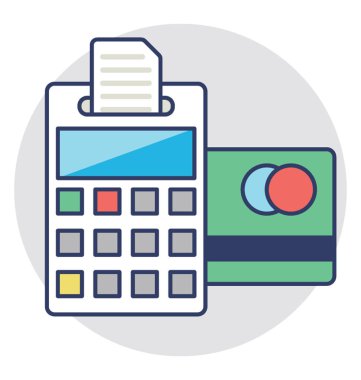  Ödeme vektör simgesi