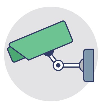  CCTV vektör simgesi