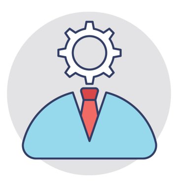  Çözümler vektör simgesi