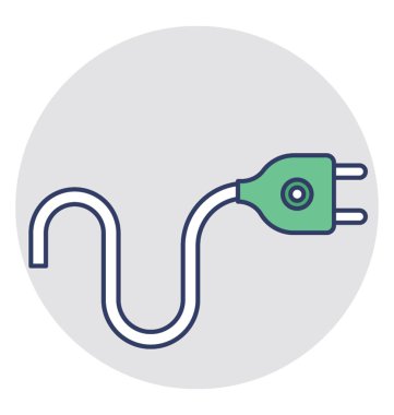  güç dolgu vektör simgesi