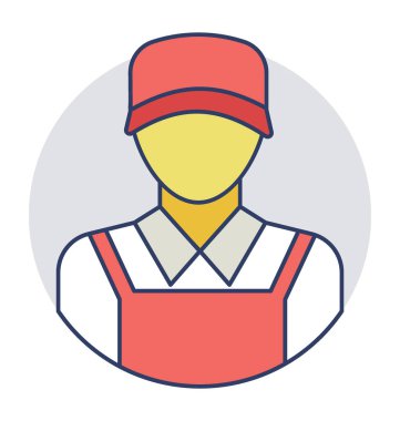  Teknisyen vektör simgesi