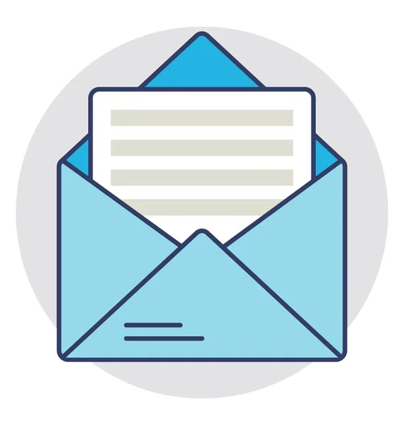 Icono de vector de correo — Vector de stock