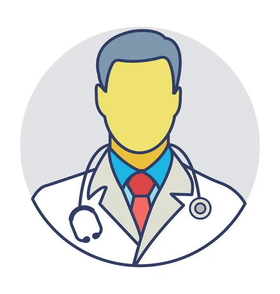 Doctor Vector Icon — Stock Vector