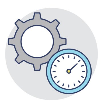  SEO performans vektör simgesi