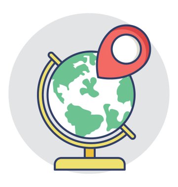  Yerel Seo vektör simgesi 