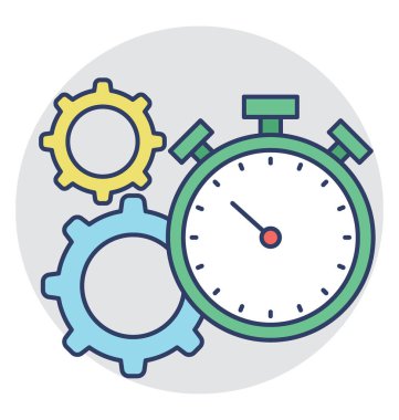  SEO performans vektör simgesi