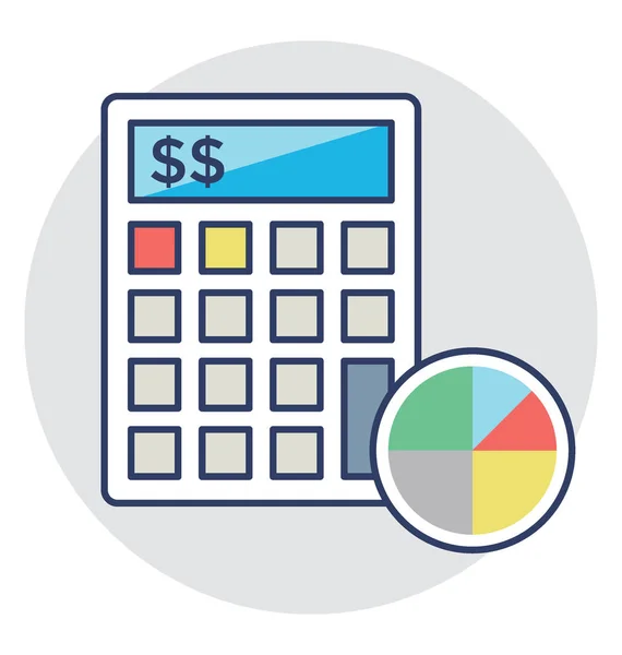 Budget Vector Icon — Stock Vector