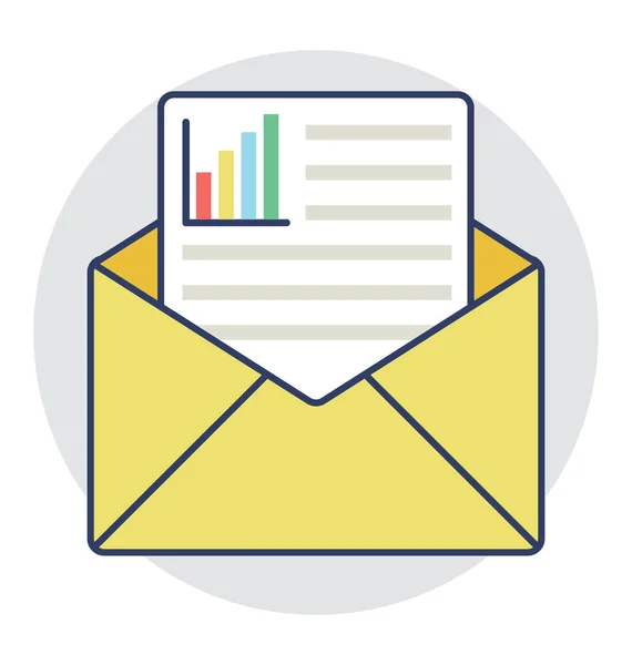 E-mail marketing vector icon — Vector de stoc