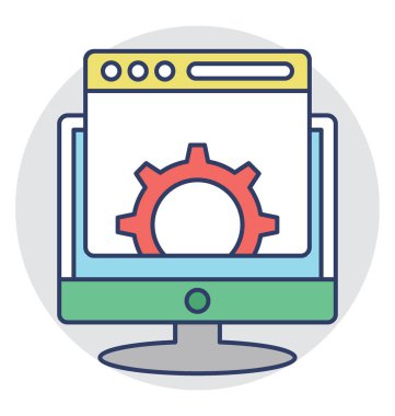  Web sitesi optimizasyonu vektör simge