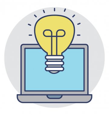  Yaratıcı kampanyalar vektör simgesi