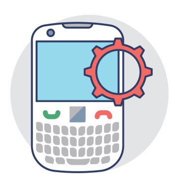  mobil pazarlama vektör simgesi