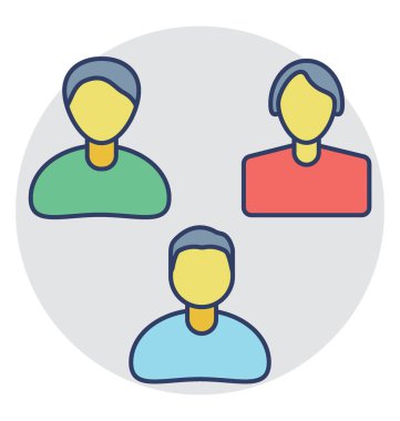  Topluluk vektör simgesi