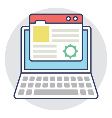  Web Optimizasyonu vektör simgesi