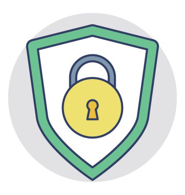  koruma vektör simgesi