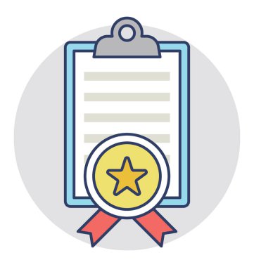  Kalite güvence vektör simgesi