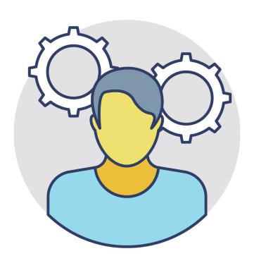  Beyin fırtınası vektör simgesi