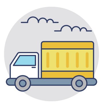  servis van vektör simgesi