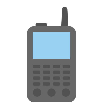  Telsizler Talkie vektör simgesi