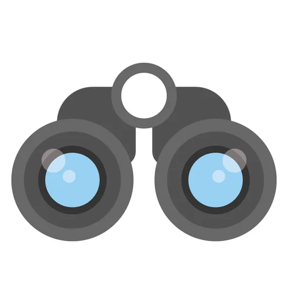 Binocular Vector Icon — Stock Vector