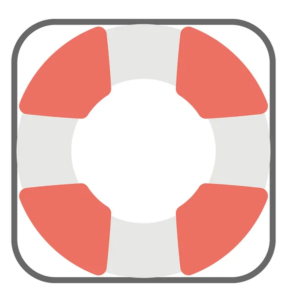 Icône vectorielle de ceinture de sauvetage — Image vectorielle