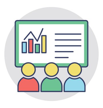  Seminer vektör simgesi