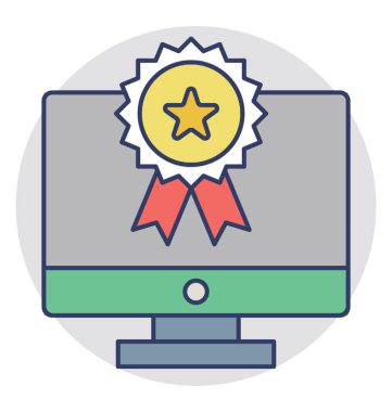  Web Ödülleri vektör simgesi