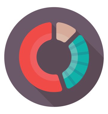  Halka grafik vektör simgesi