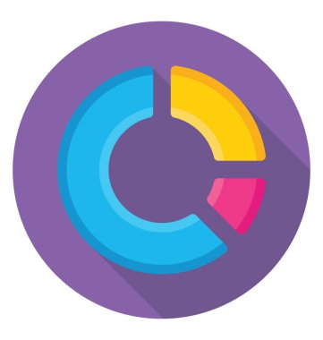  Halka grafik vektör simgesi