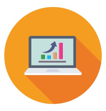  Web Analytics vektör simgesi