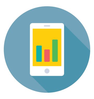  Mobil grafik vektör simgesi