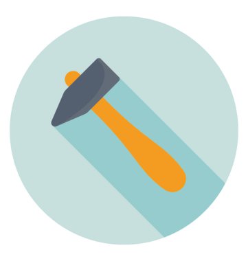  çekiç vektör simgesi