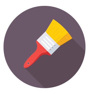  boya fırçası vektör simgesi