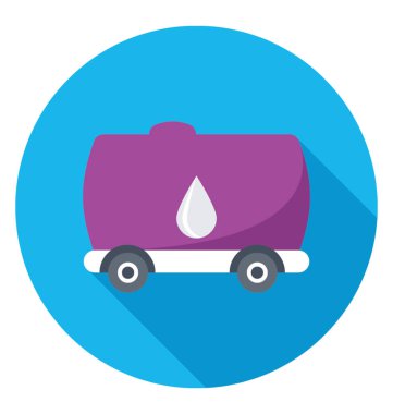  yağ tankı vektör simgesi