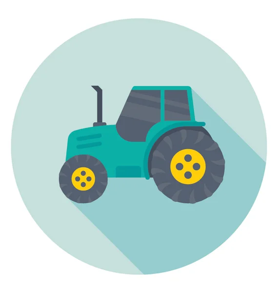 Tractor vector icono — Vector de stock