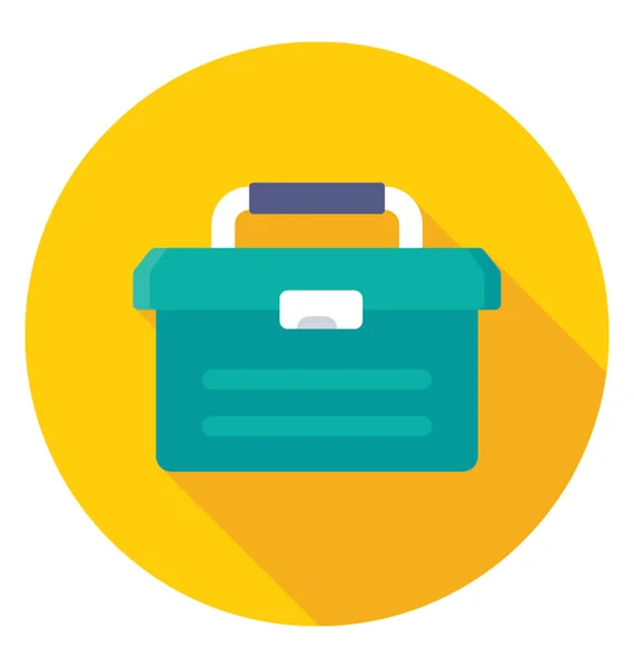 Caja de herramientas icono de vector — Vector de stock