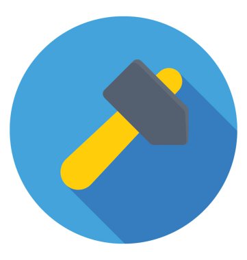  çekiç vektör simgesi