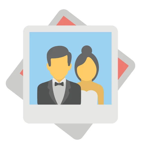 Imagen de pareja Vector Icono — Archivo Imágenes Vectoriales