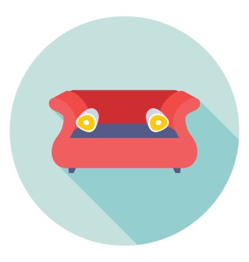  Kanepe vektör simgesi