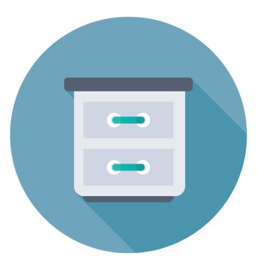  Çekmeceli vektör simgesi