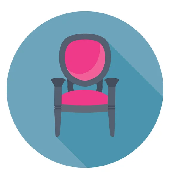 Icône vectorielle de chaise — Image vectorielle