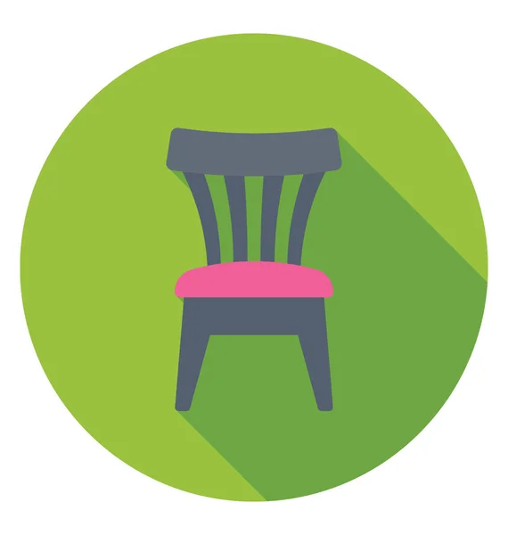 Icône vectorielle de chaise — Image vectorielle