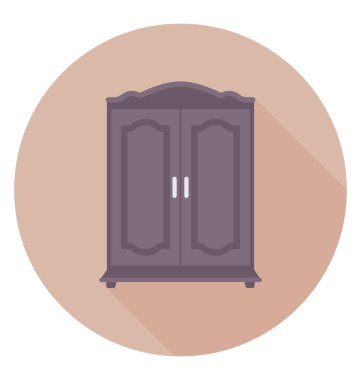  Dolap vektör simgesi