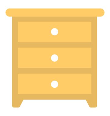  Çekmeceli vektör simgesi