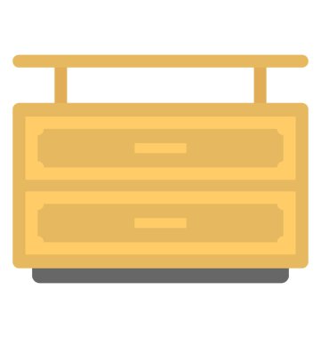  Çekmeceli vektör simgesi